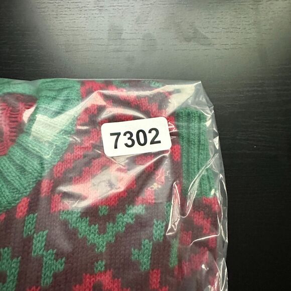 33 Degrees Ugly Christmas Sweater Mens Small Knit Pullover Santa Clause Beer - Picture 9 of 9